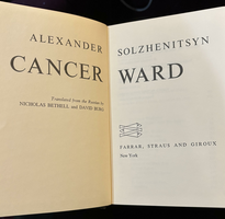 Cancer Ward by Aleksandr Solzhenitsyn